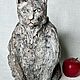 Скульптура Кот «Мой кот». Скульптуры. Ольга Васильева. Интернет-магазин Ярмарка Мастеров.  Фото №2