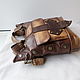 Leather bag hand painted. Classic Bag. Innela- авторские кожаные сумки на заказ.. My Livemaster. Фото №4