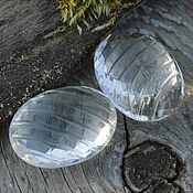 Изумруд натуральный ПАРА, огранка овал, 0.97 карата