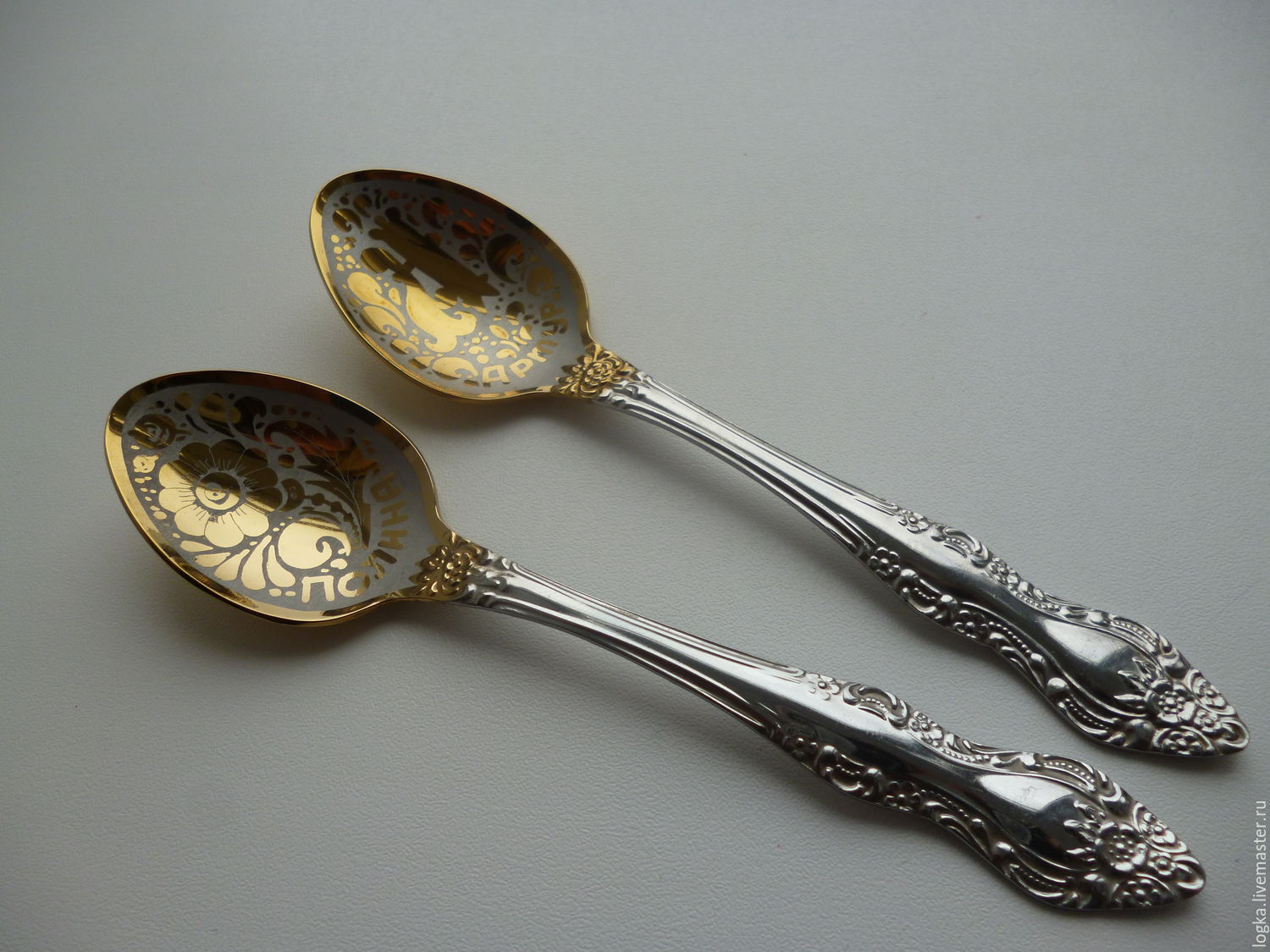 Tea spoon personalized, Spoons, Vyazniki,  Фото №1