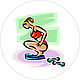 'Fitness ' Icons for instagram. Illustrations and drawings. ida-4. Online shopping on My Livemaster.  Фото №2