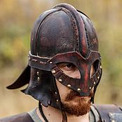Субкультуры ручной работы. Ярмарка Мастеров - ручная работа A Viking helmet. Handmade.