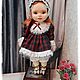 Авторская текстильная кукла Анютка, Интерьерная кукла, Астрахань,  Фото №1