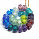 Бусины лэмпворк "Золотые самородки". Бусины. Natalia Korolyuk lampwork beads. Ярмарка Мастеров.  Фото №6