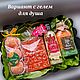 Заказать Набор "Новогодний спа" мыло, свеча, скраб ручная работа. Лада Лаванда( сухоцветы, мыло, свечи). Ярмарка Мастеров. . Новогодние сувениры Фото №3