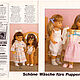 Revista Burda Special-Ropa para muñecas 1985 E 829. Patterns for dolls and toys. Fashion pages. Ярмарка Мастеров.  Фото №5