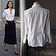 Винтаж: Всегда Number One - белая рубашка. Marc O'Polo. р. 50. Рубашки винтажные. Vintage-bazaar. Ярмарка Мастеров.  Фото №15