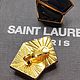 Заказать Винтаж: Yves Saint Laurent геометрия клипсы. Александрия (sweetvintage). Ярмарка Мастеров. . Серьги винтажные Фото №3