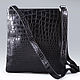 Men's bag made of genuine crocodile leather IMA0864B4. Men\'s bag. CrocShop. Online shopping on My Livemaster.  Фото №2