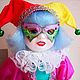 Dolls harlequin and Columbine. Dolls. ZOYA KHOLINA. Online shopping on My Livemaster.  Фото №2