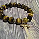 Tiger Eye Bracelet 'Tiger'. Bead bracelet. Beautiful gifts for the good people (Alura-lights). My Livemaster. Фото №4