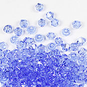 Материалы для творчества handmade. Livemaster - original item Beads: Crystal beacons 4 mm Glacier 10 pieces. Handmade.