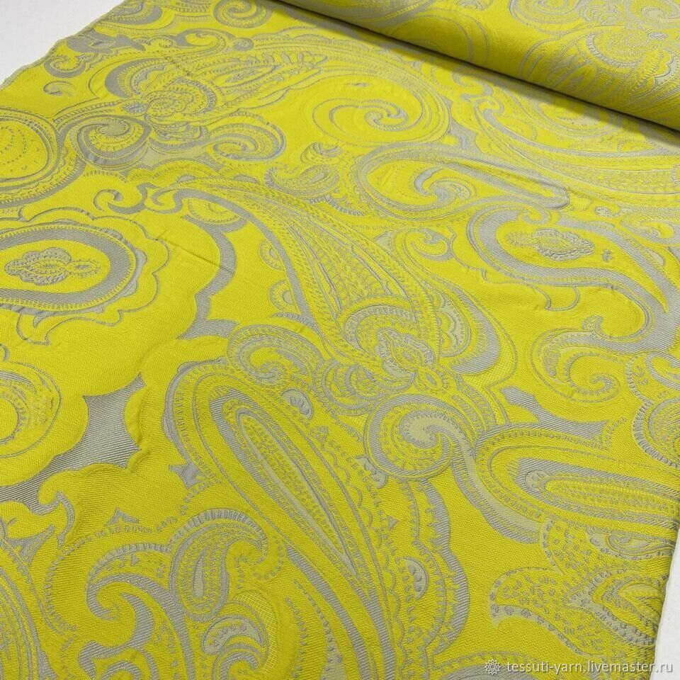 жаккард желтый. жаккард желтый. ткань желтый с серебряным. жаккардовая ткань желтая. жаккард желтый с цветами.