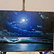 Картина маслом Море. Лунная ночь, Картины, Санкт-Петербург,  Фото №1