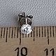 Серьги-пусеты серебро муассаниты 0,6 карат. Серьги-пусеты. Silverluxe. Ярмарка Мастеров.  Фото №6
