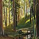 The painting 'The Stream', a copy of I.AND. Shishkin, Pictures, Rostov-on-Don,  Фото №1