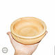 Текстурированная деревянная чаша -тарелка из сосны. 14,5 см. T15. Тарелки. ART OF SIBERIA. Ярмарка Мастеров.  Фото №5