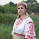 'Lyuborada ' traditional breast sundress. Costumes3. zimushkaoo. Online shopping on My Livemaster.  Фото №2