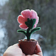 Подарок на 8 марта игрушка войлочная цветок "Застенчивая Анемона". Фотокартины. Мягкая красота (softbeauty). Ярмарка Мастеров.  Фото №5