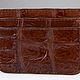 Genuine Crocodile Leather Cardholder IMA0135K44. Cardholder. CrocShop. Online shopping on My Livemaster.  Фото №2