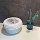 Вязаная шкатулка. Шкатулки. Selma_knit. Ярмарка Мастеров.  Фото №4