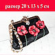 clutches: Velvet clutch with voluminous embroidery. Clutches. oksanapodarki. Online shopping on My Livemaster.  Фото №2