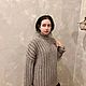 Свитер "Брат" с высоким горлом. Свитеры. Yulia_Knit вязаные аксессуары. Ярмарка Мастеров.  Фото №4