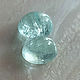 Пара кабошонов аквамарина 7*9 (+-0.2) мм. Кабошоны. Zabaykalye-gem. Интернет-магазин Ярмарка Мастеров.  Фото №2