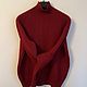 Свитер с косами из кашемира и мериноса. Свитеры. Cashmere & Wool / Машинное вязание. Ярмарка Мастеров.  Фото №4
