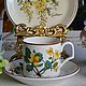 Винтаж: Редкость! Кофейная пара. Botanica от Villeroy & Boch, Сервизы винтажные, Штутгарт,  Фото №1