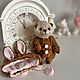 Мишка тедди в костюме зайчика. Мишки Тедди. Катерина (mirteddy). Ярмарка Мастеров.  Фото №5