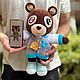 Игрушка Dropout Bear/медведь талисман Канье Уэста, Мягкие игрушки, Краснодар,  Фото №1