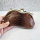 Футляр для очков Коричневая змейка. Очечник. Елена     Gudi.bags. Интернет-магазин Ярмарка Мастеров.  Фото №2