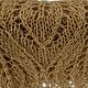 Объемный горчичный шарф, палантин с бисером. Шарфы. IRINA GRUDKINA Handmade Knitwear. Ярмарка Мастеров.  Фото №10