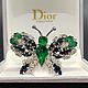 Винтаж: Christian Dior брошь Бабочка 70е. Броши винтажные. Александрия (sweetvintage). Ярмарка Мастеров.  Фото №4