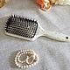 Massage brush with natural bristles for thick hair as a gift. Gifts. BronvenGift (bronven). My Livemaster. Фото №5