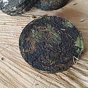 Сувениры и подарки handmade. Livemaster - original item Pressed Kopor tea (ivan tea) with currant leaf tea tile. Handmade.