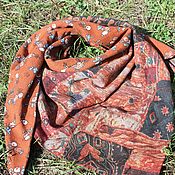 Shawls: Bactus, Kerchief, Double-Sided, Made Of Cotton, Textile, Eco