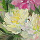 Oil paintings Peonies Painting Flowers peonies pink. Pictures. olga-klim (olga-klim). My Livemaster. Фото №4