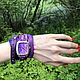 Order Women's wristwatches - Magenta, Lavender. Purple, Purple. FamilySkiners. Livemaster. . Watches Фото №3