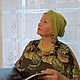 Вязаная шапочка ,,Герда салатовая". Шапки. ЕЛЕНА ВАУЛИНА. Ярмарка Мастеров.  Фото №4