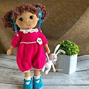 Текстильная интерьерная куколка Милена
