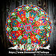 Runic Mandala 'Health-Longevity', Art therapy. Esoteric Mandala. Voluspa. My Livemaster. Фото №4