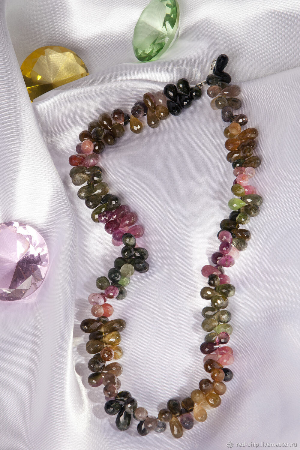 Tourmaline beads 'Natsumi', Beads2, Moscow,  Фото №1