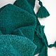 Blue shawl shawl turquoise bactus kerchief delicate 'Amazonite'. Shawls1. SolarisArtis. My Livemaster. Фото №6
