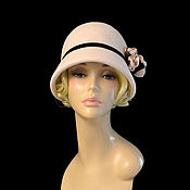 Аксессуары handmade. Livemaster - original item hats: The Cloche 
