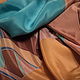 Silk scarf ' Geometric fantasies'. Shawls1. Batik Tatyana Agafonova (Zyblikovo). Online shopping on My Livemaster.  Фото №2