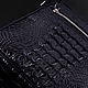 Сумка мужская из кожи крокодила IMA0791B1. Мужская сумка. CrocShop товары из экзотической кожи. Ярмарка Мастеров.  Фото №5