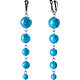Turquoise Earrings / Long Blue Earrings / Blue Stone Earrings, Earrings, Ekaterinburg,  Фото №1