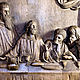 Order Mural 'the last supper', 50h70 cm, beech handmade. Unique items made of wood, handmade. Livemaster. . Icons Фото №3